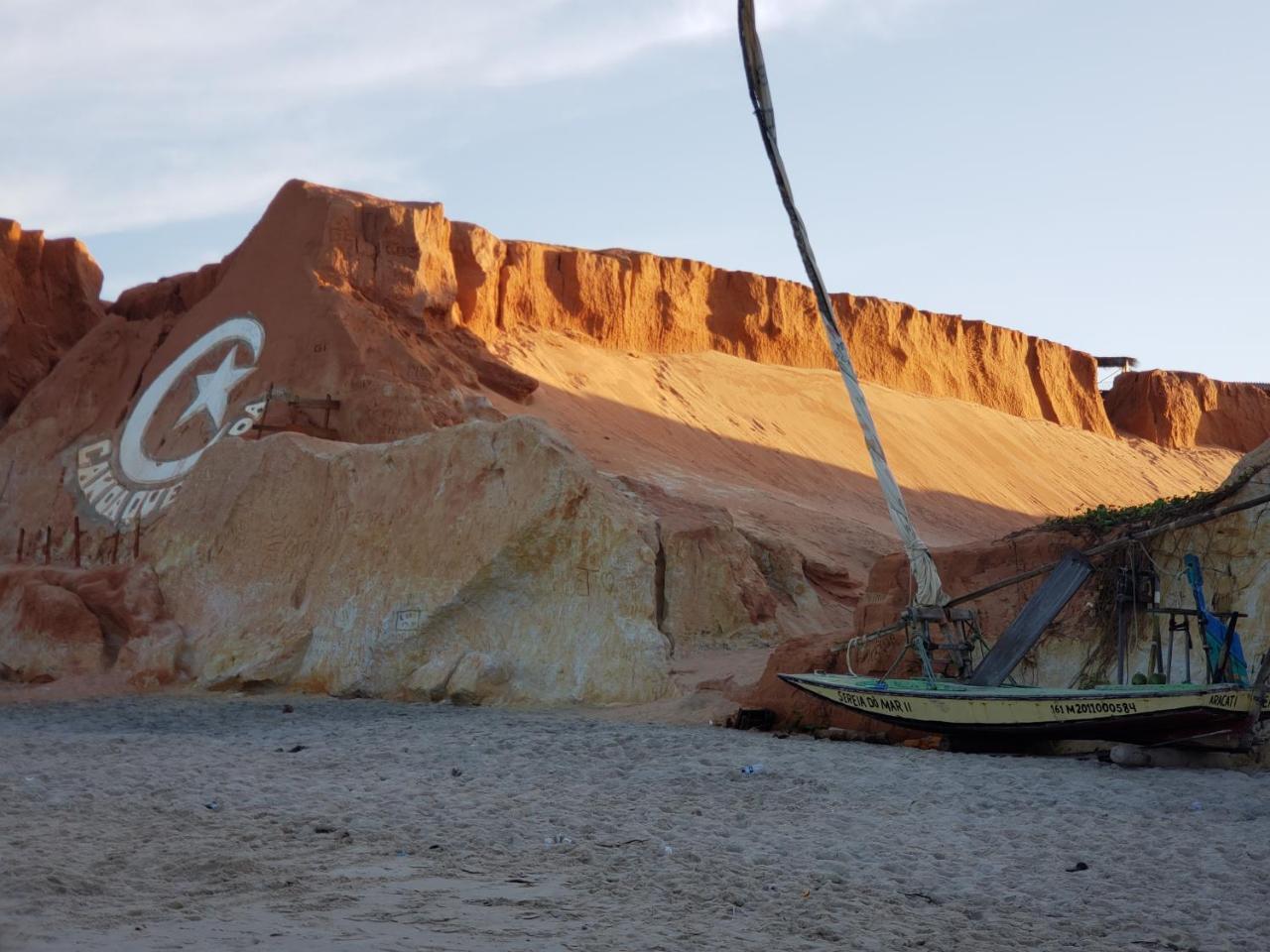 Pousada Morena Moleca Canoa Quebrada Eksteriør billede